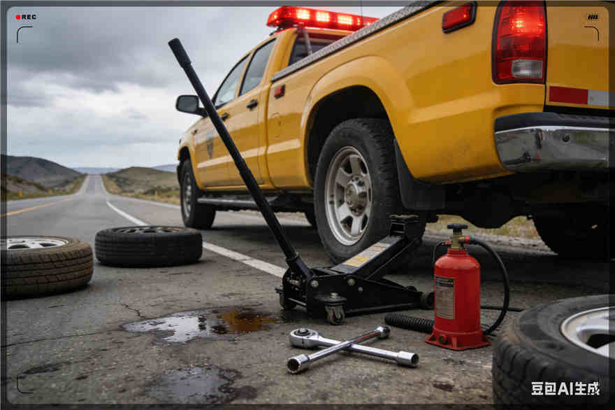 南票区爆胎道路救援-汽车换轮胎